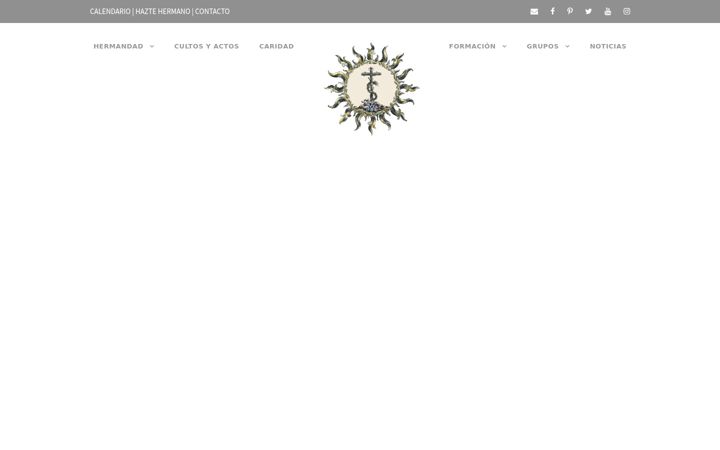 Screenshot of hermandaddelsol.org