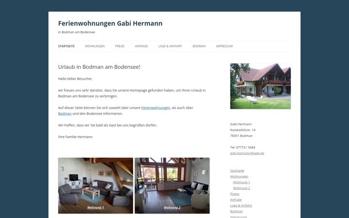 Screenshot of hermann-bodman.de