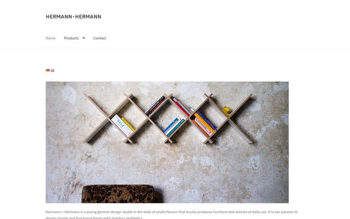 Screenshot of hermannhermann.net