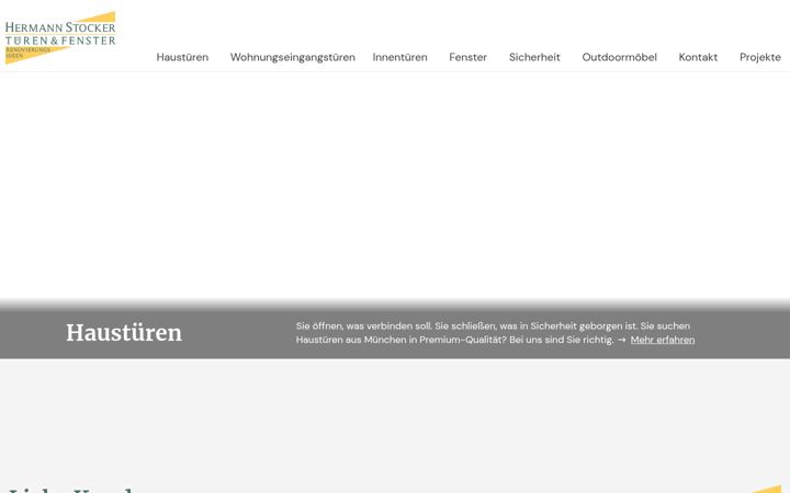 Screenshot of hermannstocker.de