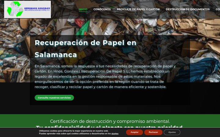 Captura de pantalla de hermanos-gonzalez.com