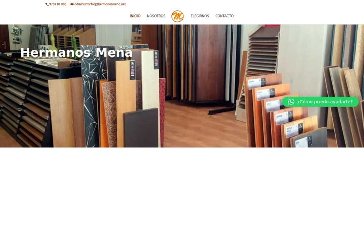 Screenshot of hermanosmena.net