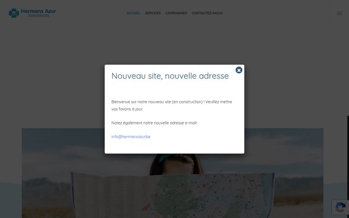 Screenshot of hermansazur.be