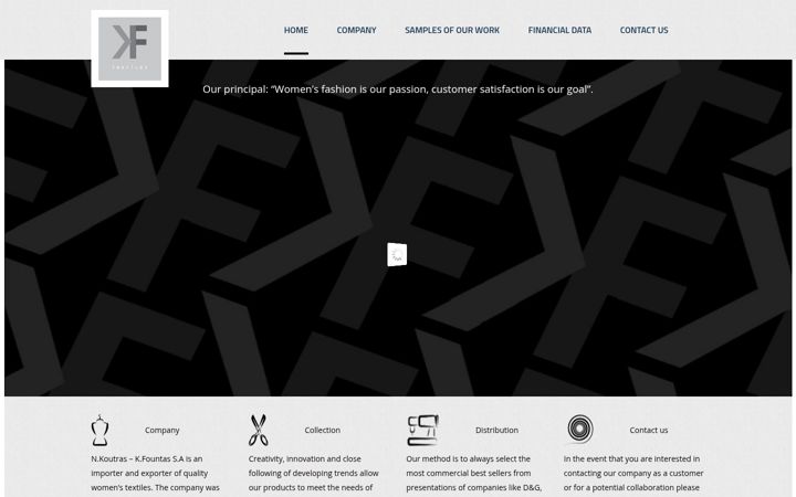 Screenshot of hermes-koutrasfountas.gr