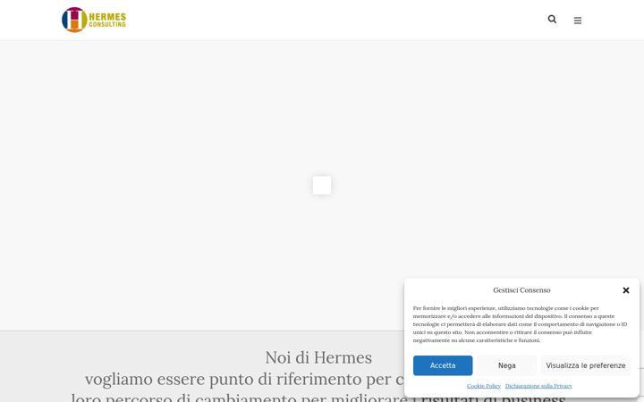 Screenshot of hermesconsulting.it