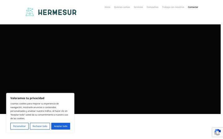 Screenshot of hermesur.es
