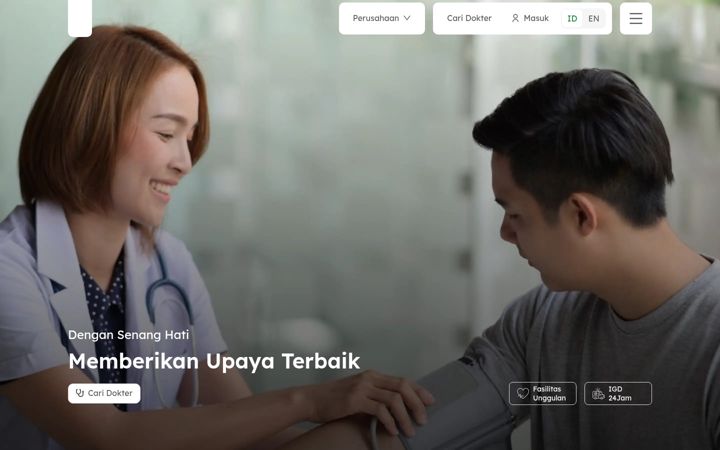 Screenshot of herminahospitals.com