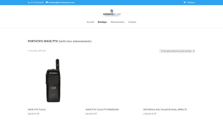 Screenshot of hermodandpoc.com