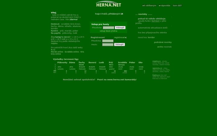 Screenshot of herna.net