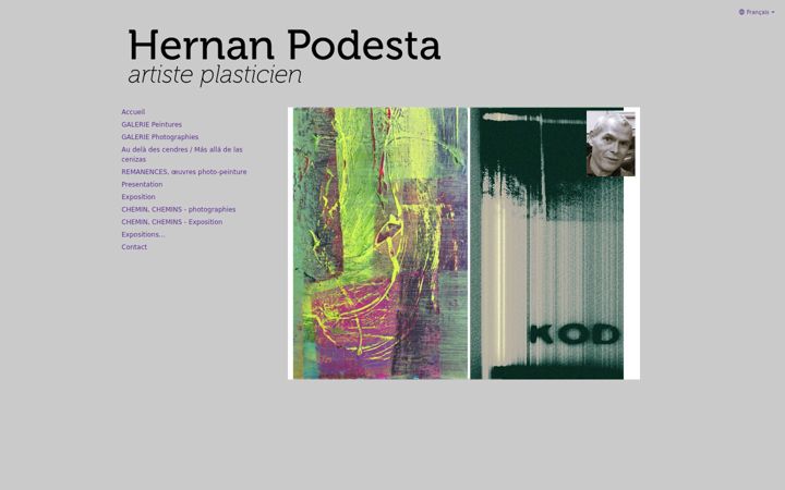 Screenshot of hernanpodesta.com