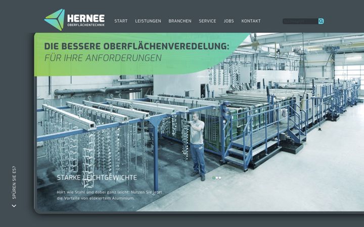 Screenshot of hernee.de