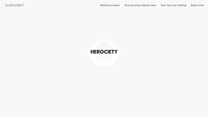 Screenshot of herociety.com