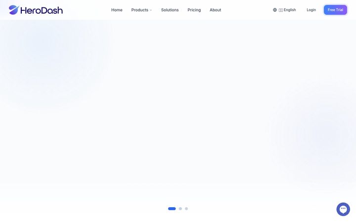 Screenshot of herodash.ai