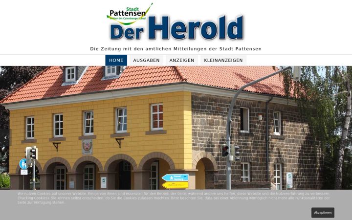 Screenshot of herold-pattensen.de