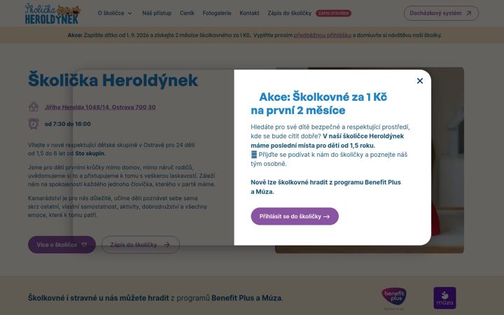 Screenshot von heroldynek.cz