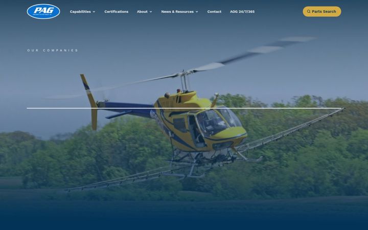 Screenshot of herosinc.com