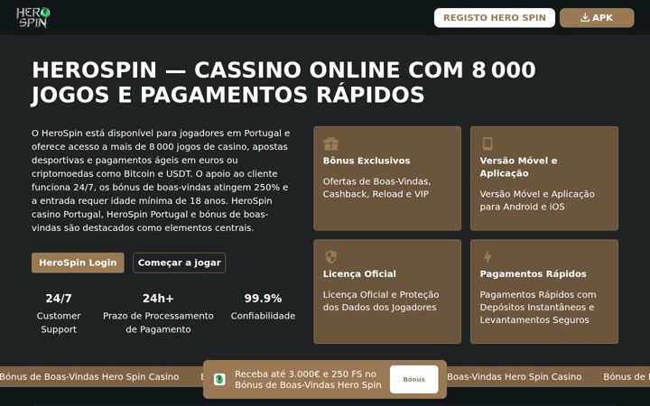 Screenshot of herospin-portugal.com