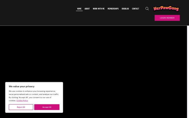 Screenshot of herpawgang.com