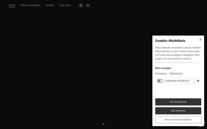 Screenshot of herr-karow-haustechnik.de