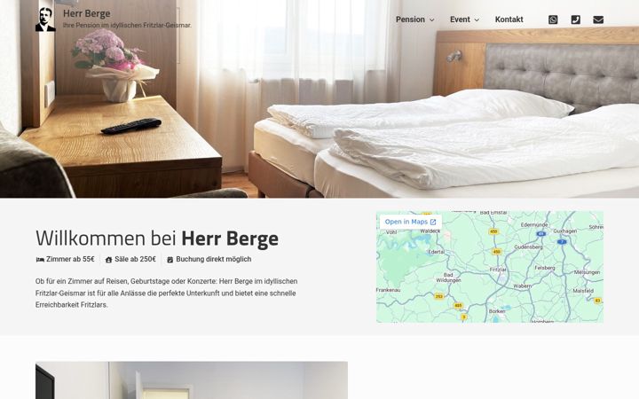 Screenshot of herrberge-fritzlar.de