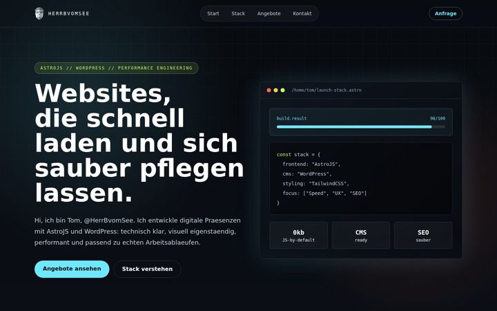 Screenshot of herrbvomsee.de