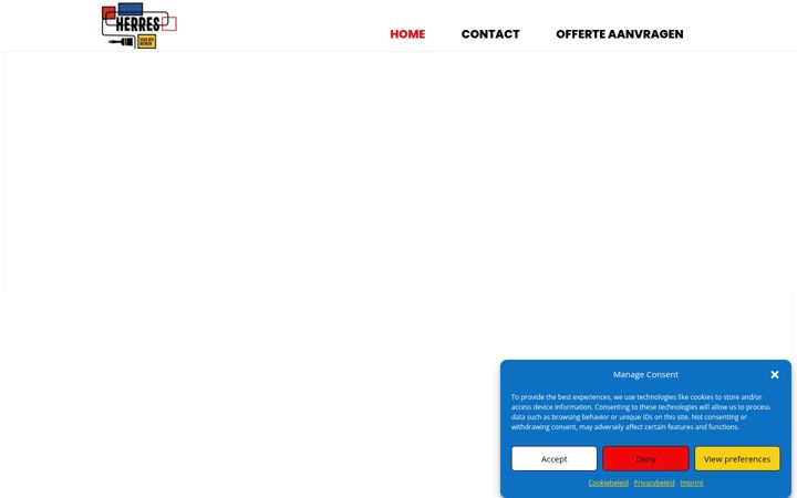 Screenshot of herres-schilderwerken.nl