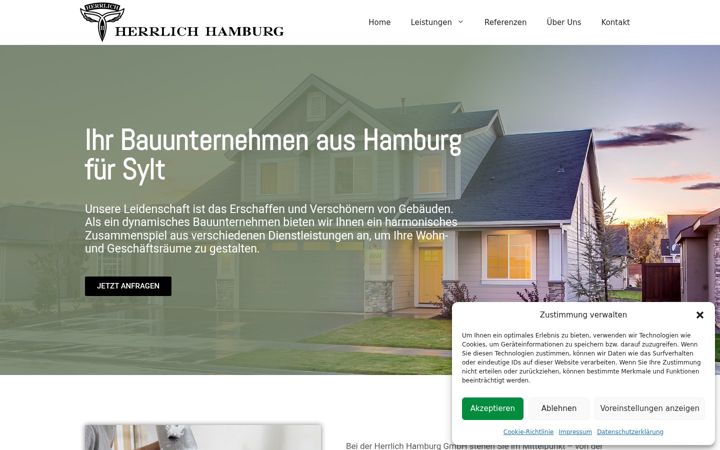 Screenshot of herrlich.de