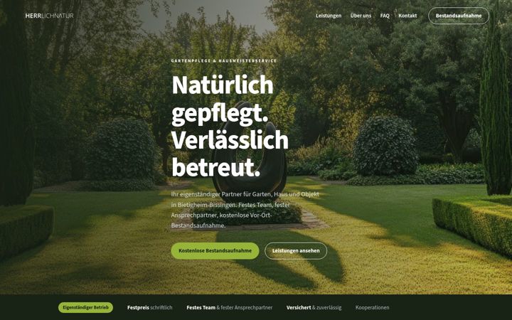 Screenshot of herrlichnatur.de