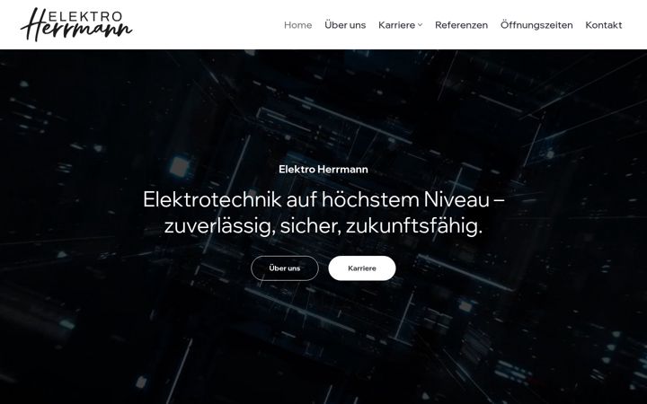 Screenshot of herrmann-elektro.de