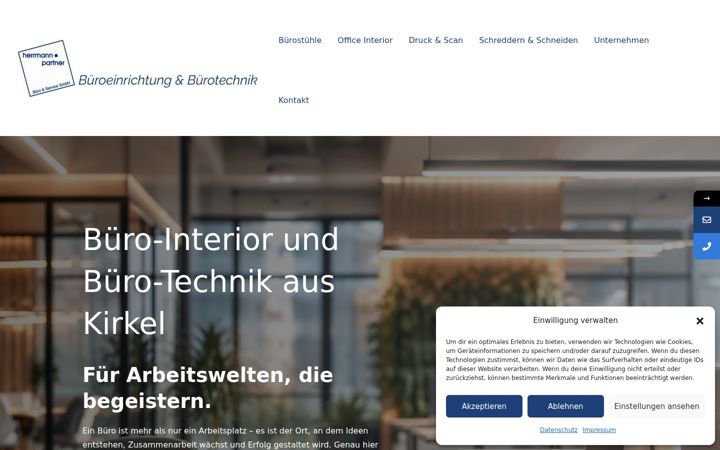 Screenshot ta' herrmann-partner.com