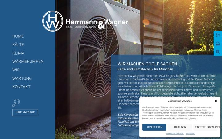 Screenshot of herrmann-wagner.de