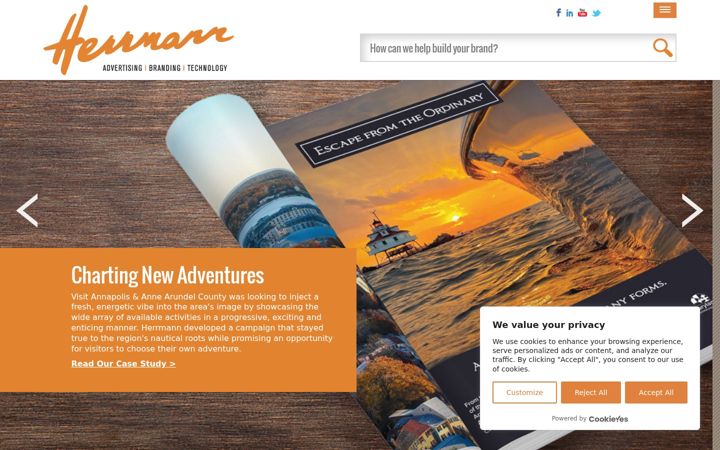 Screenshot of herrmann.com