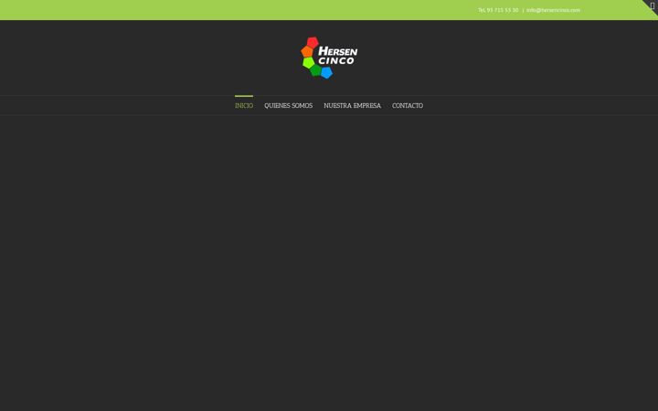 Screenshot of hersencinco.com