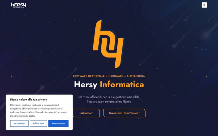 Screenshot of hersy.com