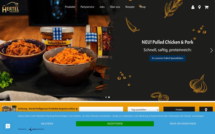 Screenshot of hertel-grillgenuss.de