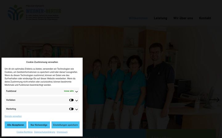 Screenshot of herter-wiessner.de