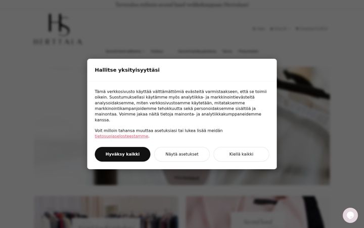 Screenshot of herttala.fi
