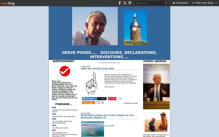 Screenshot of herve-poher.com