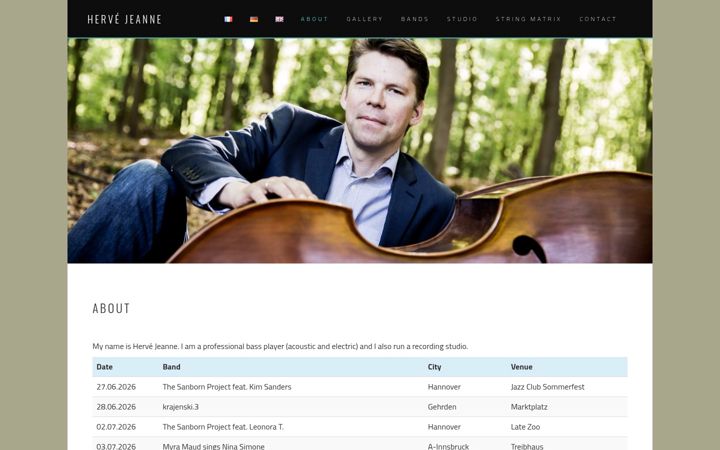 Screenshot of hervejeanne.de