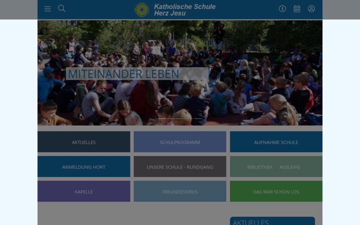 Screenshot of herz-jesu-schule.de