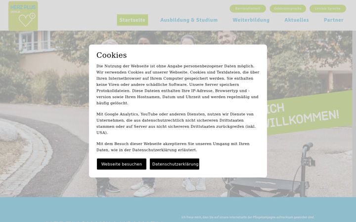 Screenshot of herz-plus-ostalb.de