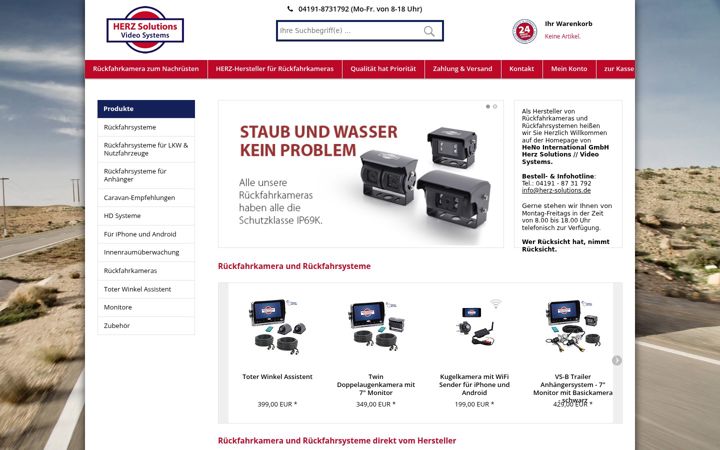 Screenshot of herz-solutions.de