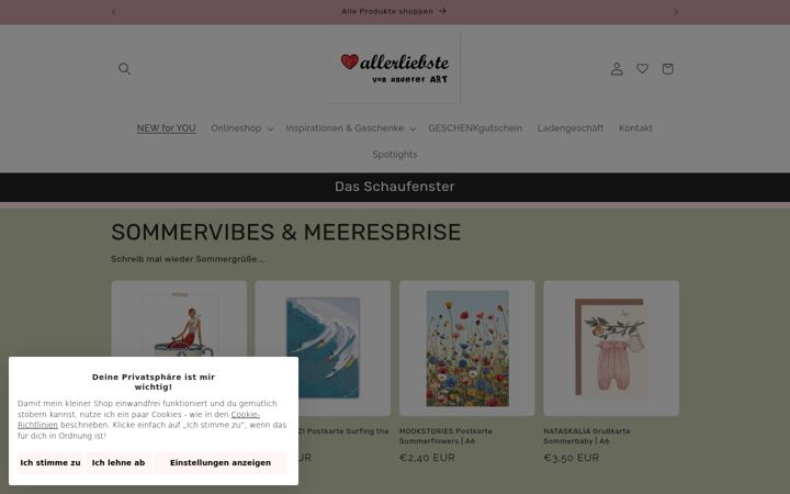 Screenshot of herzallerliebste-rostock.de