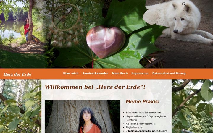 Screenshot of herzdererde.de