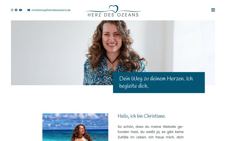 Screenshot of herzdesozeans.de