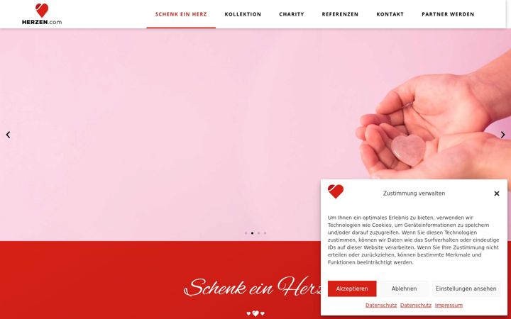 Screenshot of herzen.com
