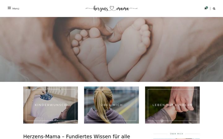 Screenshot of herzens-mama.de