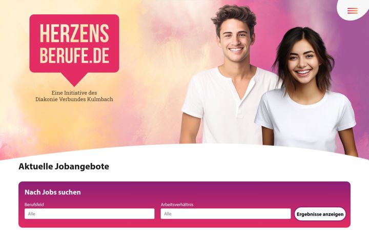 Screenshot of herzensberufe.de