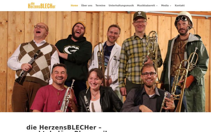 Screenshot of herzensblecher.de