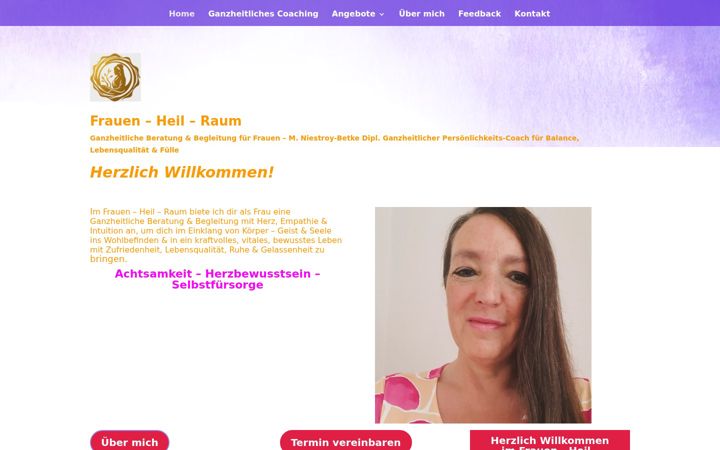 Screenshot von herzfreudenweg.de